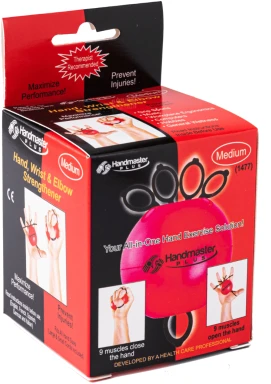 MOVES Rankos treniruoklis Handmaster Plus, raudonas