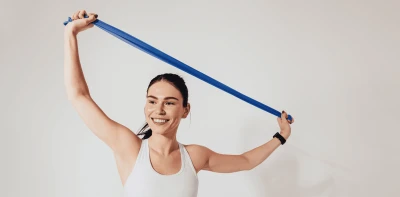 Neplyštanti elastinė juosta MOVES band 1,5 m (Spalva: Geltona)