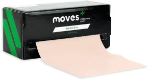 Neplyštanti elastinė juosta MOVES band 5,5 m (Spalva: Mėlyna)