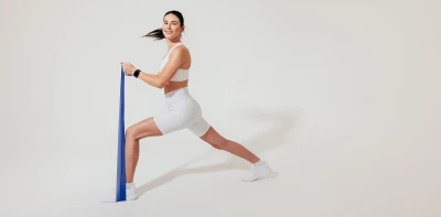 Neplyštanti elastinė juosta MOVES band 5,5 m (Spalva: Mėlyna)