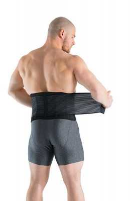 Nugaros įtvaras GYMSTICK Back Support 2.0 (Dydis: L/XL)