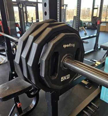Olimpiniai CPU uretaniniai svarmenys Sportbay® CPU Weight Plates (Svoris: 5kg)