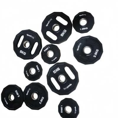 Olimpiniai CPU uretaniniai svarmenys Sportbay® CPU Weight Plates (Svoris: 5kg)