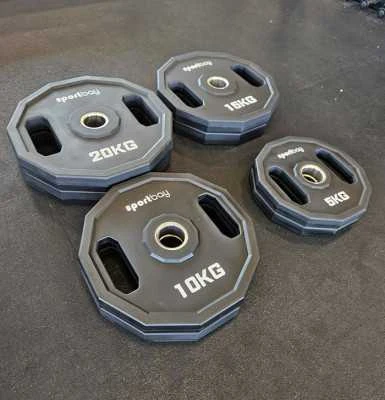 Olimpiniai CPU uretaniniai svarmenys Sportbay® CPU Weight Plates (Svoris: 5kg)