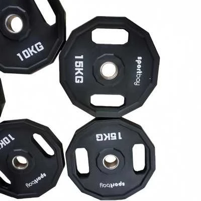 Olimpiniai CPU uretaniniai svarmenys Sportbay® CPU Weight Plates (Svoris: 5kg)