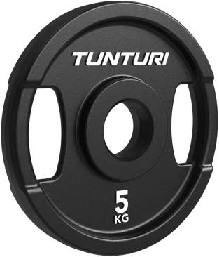 None Olimpiniai ketaus svarmenys TUNTURI Platinum 2,5–25 kg (Svoris: 5kg)