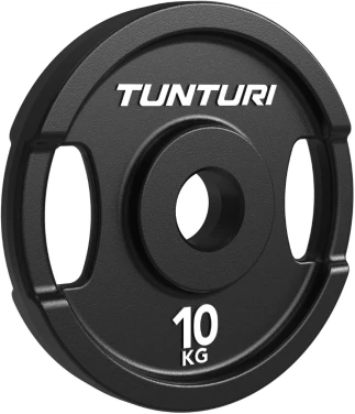 None Olimpiniai ketaus svarmenys TUNTURI Platinum 2,5–25 kg (Svoris: 10 kg)