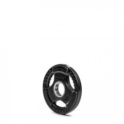 Olimpiniai svarmenys GYMSTICK Rubber 1,25-25kg (Svoris: 20 kg)