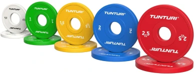 None Olimpiniai svarmenys TUNTURI Platinum Fractional Plates 0,5–2,5kg (Svoris: 2 x 1.5kg)