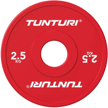 None Olimpiniai svarmenys TUNTURI Platinum Fractional Plates 0,5–2,5kg (Svoris: 2 x 2.5kg)