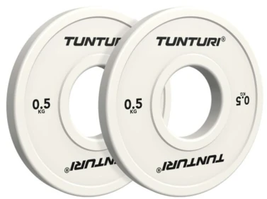 None Olimpiniai svarmenys TUNTURI Platinum Fractional Plates 0,5–2,5kg (Svoris: 2 x 1.5kg)