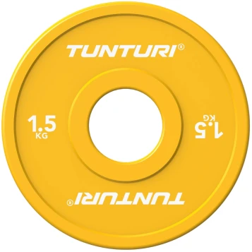 None Olimpiniai svarmenys TUNTURI Platinum Fractional Plates 0,5–2,5kg (Svoris: 2 x 1.5kg)