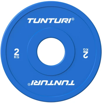 None Olimpiniai svarmenys TUNTURI Platinum Fractional Plates 0,5–2,5kg (Svoris: 2 x 2kg)