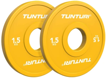 None Olimpiniai svarmenys TUNTURI Platinum Fractional Plates 0,5–2,5kg (Svoris: 2 x 2kg)