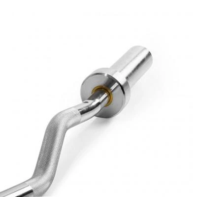 Olimpinis grifas GYMSTICK Curved Bar 10kg