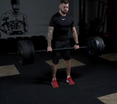 Olimpinis grifas su guoliais STRONGMAN 220cm (350kg)