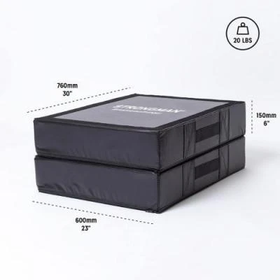 Paminkštinimas Strongman Deadlift Quiet Drop pad set