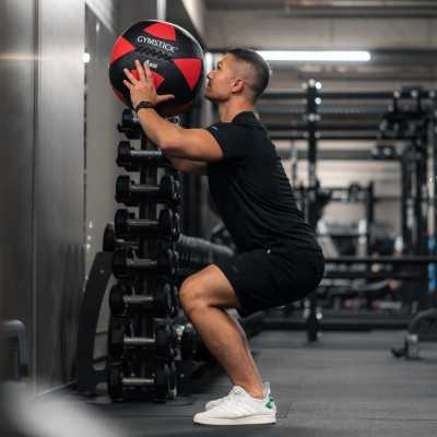 Pasunkintas kamuolys GYMSTICK Wall Ball 6kg