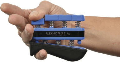 Pirštų treniruoklis Moves Flex-Ion 0,35–4,1kg (Spalva: Mėlyna)