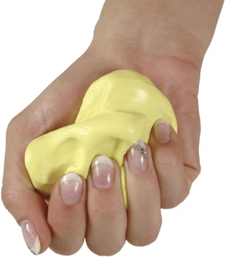 Plastilinas Moves Comfort Putty Anti-Microbial 85 g (Spalva: Geltona)