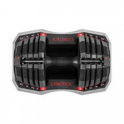 Reguliuojamo svorio svarmuo / hantelis GYMSTICK QuickLock 22,5kg
