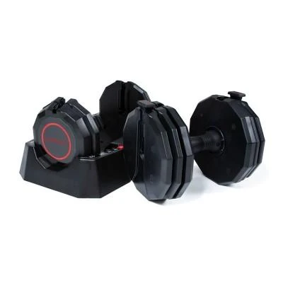 Reguliuojamo svorio svarmuo / hantelis GYMSTICK QuickLock 22,5kg