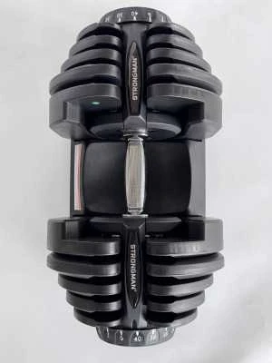 Reguliuojamo svorio svarmuo / hantelis Strongman duo-tech 40 kg