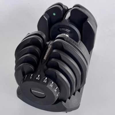Reguliuojamo svorio svarmuo / hantelis Strongman duo-tech 40 kg