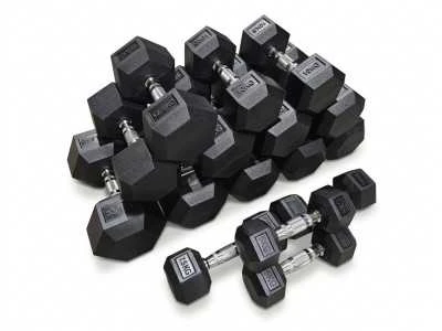 Šešiakampių svarmenų rinkinys STRONGMAN 220 kg