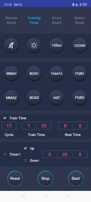 Sportbay Interval CrossFit laikmatis su Bluetooth