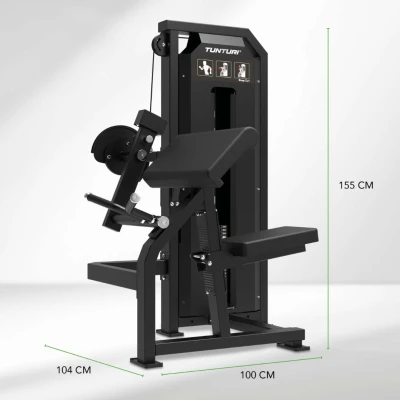 Jėgos staklės TUNTURI Platinum Bicep Curl Selectorized V-series