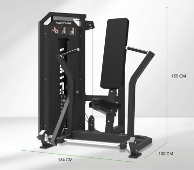 Jėgos staklės TUNTURI Platinum Chest Press Selectorized V-series