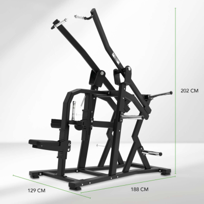 Jėgos staklės TUNTURI Platinum Wide Lat Pulldown Plate loaded V-series