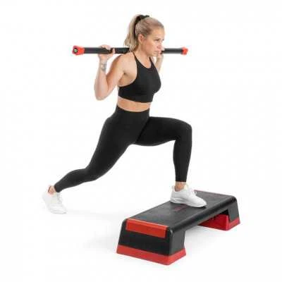 Stepas (pakyla) GYMSTICK Pro Step Raudona