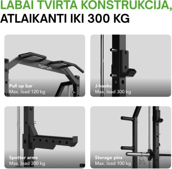 Stovas TUNTURI SM70 Smith Machine (1/3)