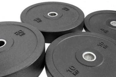 STRONGMAN Hi-Temp Premium gumuotų svarmenų rinkinys 100kg