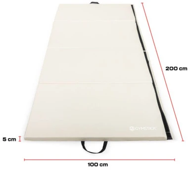 Sulankstomas kilimėlis GYMSTICK FOLDABLE GYM MAT 200 X 100 X 5CM