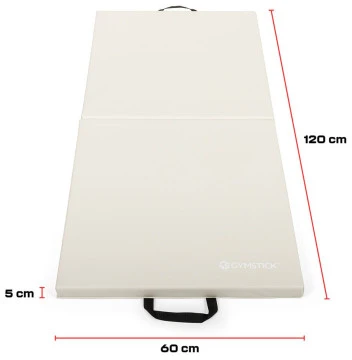Sulankstomas kilimėlis GYMSTICK FOLDABLE GYM MAT 120 x 60 x 5 cm (juodas)