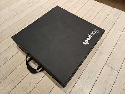 Sulankstomas kilimėlis Sportbay Trifold Gym Mat (Spalva: Juoda)
