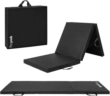 Sulankstomas kilimėlis Sportbay Trifold Gym Mat (Spalva: Juoda)