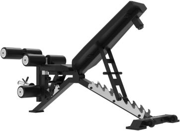 Suoliukas TUNTURI Platinum Adj. Bench / Leg Developer V-series (1/2)