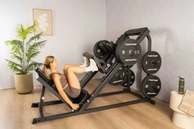 Svarmenys TUNTURI Platinum Bumper Plate Juodas (5–25 kg) (Svoris: 25 kg)