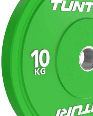 Svarmenys TUNTURI Platinum Bumper Plate Colour (5–25 kg) (Svoris: 10 kg)