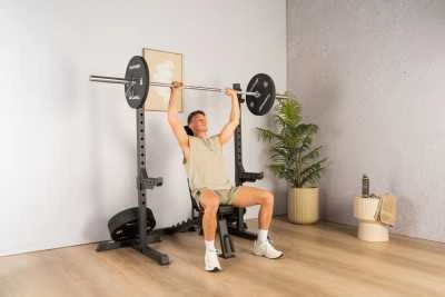 Svarmenys TUNTURI Platinum Bumper Plate Juodas (5–25 kg) (Svoris: 25 kg)