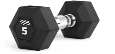 Svarmuo / hantelis TIGUAR Dumbbell HEX 5–50 kg (Svoris: 10 kg)