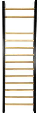 Švediška sienelė SPORTBAY 230 x 80 x 12 cm Juodas