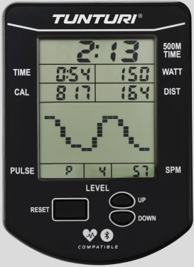 Tunturi Irklavimo treniruoklis FLUID Signature R90W Rower + App
