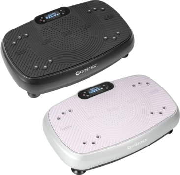 Vibracinė platforma Gymstick Vibration Plate Vi5.0 (juoda / purpurinė) (Spalva: Juoda)
