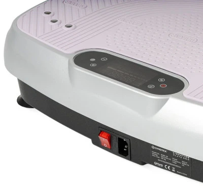 Vibracinė platforma Gymstick Vibration Plate Vi5.0 (juoda / purpurinė) (Spalva: Juoda)