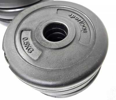Viniliniai svarmenys SPORTBAY 1.25 - 15kg (Svoris: 10 kg)